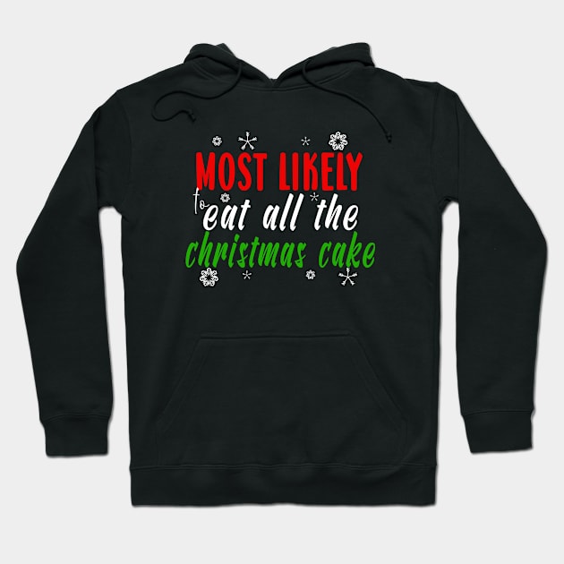 Matching Family Design Funny Christmas Sayings Hoodie by ExprezzDesigns